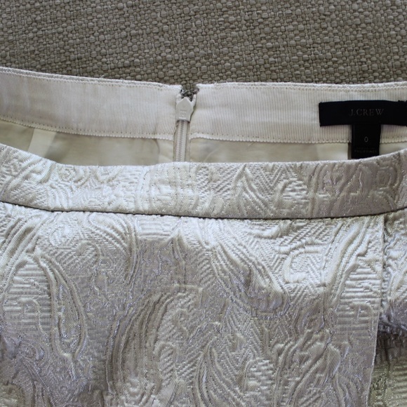 J crew metallic skirt - Picture 5 of 8